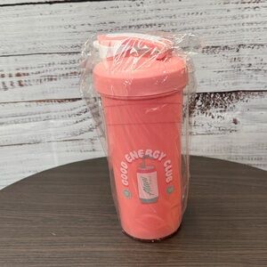 Alani Nu - Shake Bottle 20 oz (Pink/Pink Lid) Good Energy Club